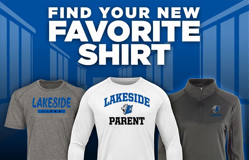 LAKESIDE CHRISTIAN SCHOOL LIONS Find Your Favorite Shirt - Dual Banner