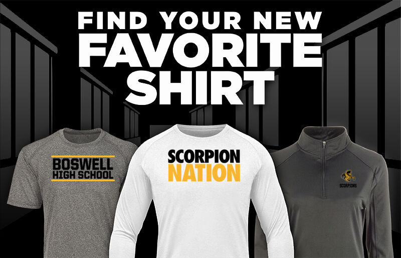 BOSWELL HIGH SCHOOL SCORPIONS Find Your Favorite Shirt - Dual Banner
