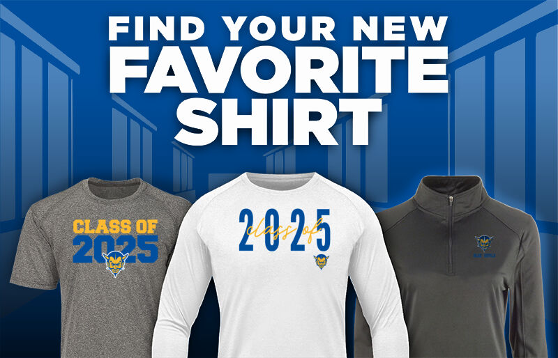 POULTNEY HIGH SCHOOL BLUE DEVILS Find Your Favorite Shirt - Dual Banner