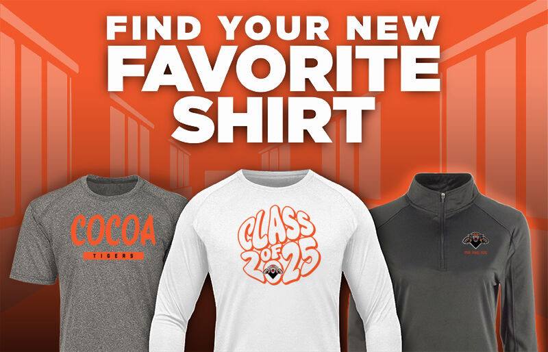 COCOA HIGH SCHOOL TIGERS Find Your Favorite Shirt - Dual Banner