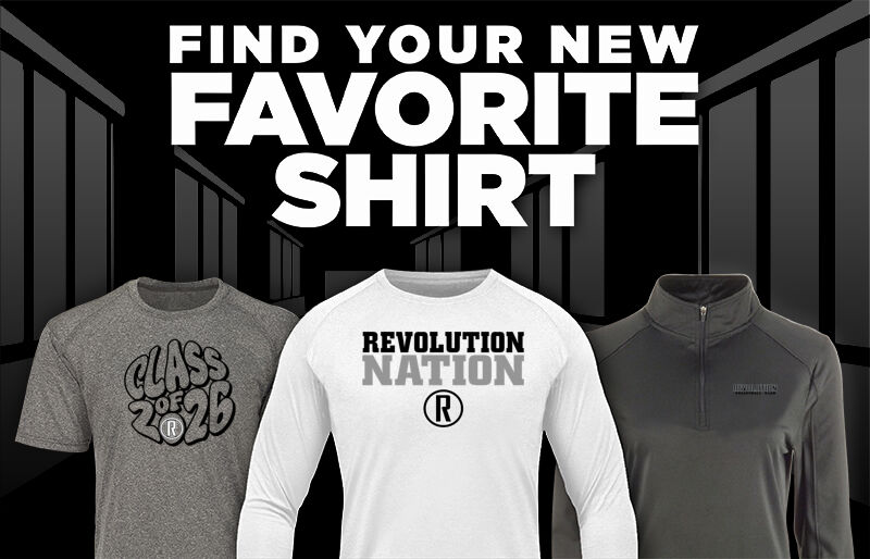 Revolution Volleyball Club Find Your Favorite Shirt - Dual Banner