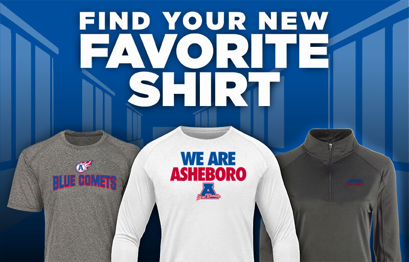ASHEBORO HIGH SCHOOL BLUE COMETS Find Your Favorite Shirt - Dual Banner