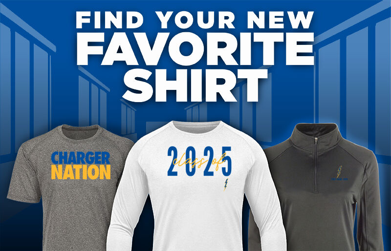 BRANDON HIGH SCHOOL CHARGERS Find Your Favorite Shirt - Dual Banner