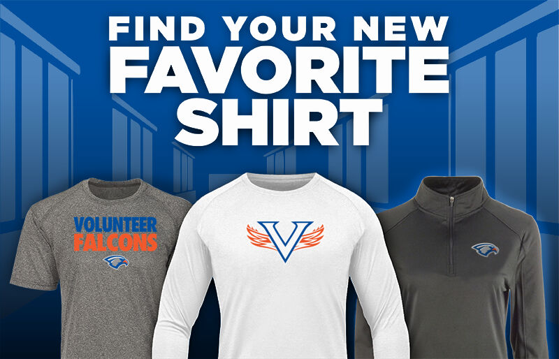 VOLUNTEER HIGH SCHOOL FALCONS Find Your Favorite Shirt - Dual Banner