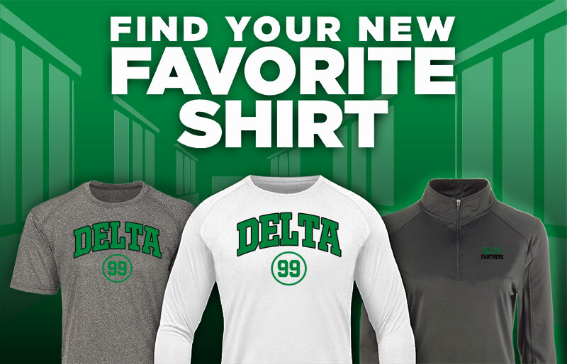 DELTA HIGH SCHOOL PANTHERS Find Your Favorite Shirt - Dual Banner