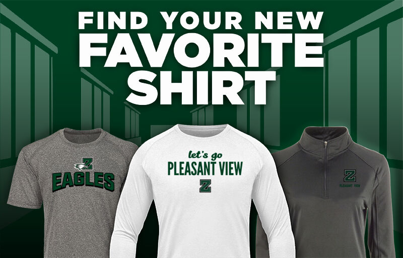 Pleasant View Eagles Find Your Favorite Shirt - Dual Banner