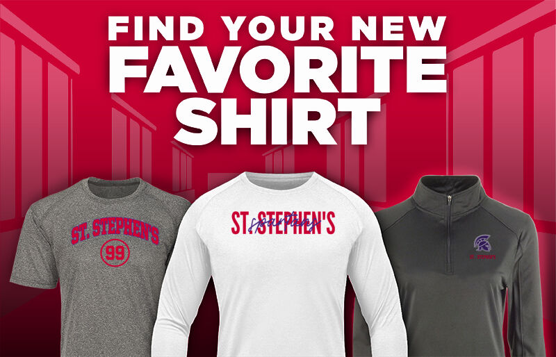 St. STEPHEN'S EPISCOPAL SCHOOL SPARTANS Find Your Favorite Shirt - Dual Banner