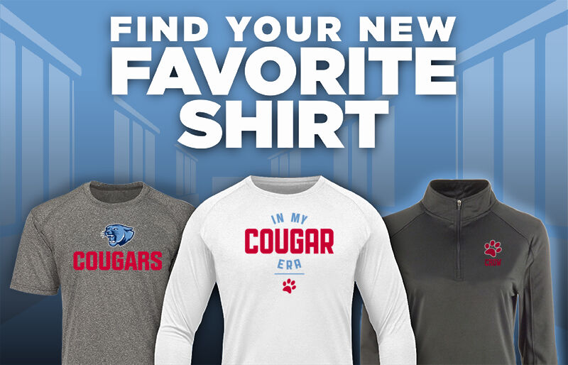 CROW HIGH SCHOOL Cougars Online Store Find Your Favorite Shirt - Dual Banner