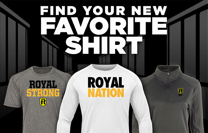 ROY HIGH SCHOOL ROYALS Find Your Favorite Shirt - Dual Banner