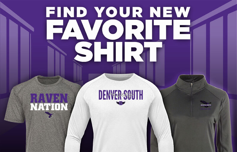 Denver SOUTH HIGH SCHOOL Ravens Find Your Favorite Shirt - Dual Banner