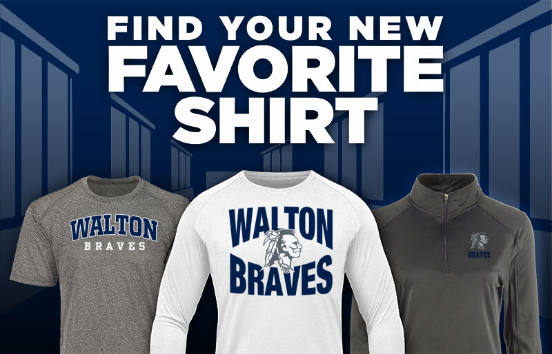 WALTON HIGH SCHOOL BRAVES Find Your Favorite Shirt - Dual Banner