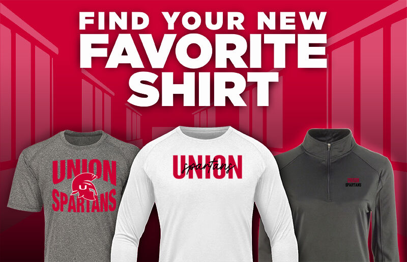 UNION HIGH SCHOOL SPARTANS Find Your Favorite Shirt - Dual Banner