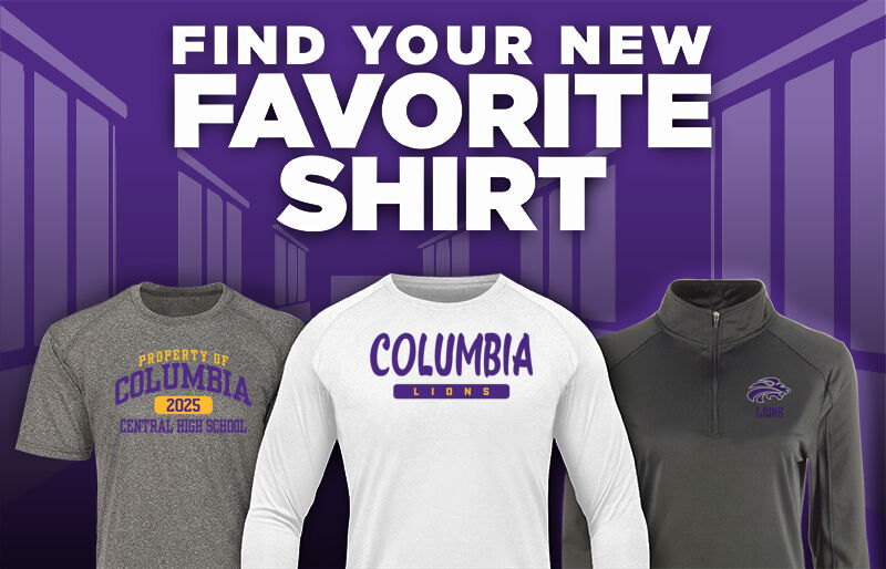 COLUMBIA CENTRAL HIGH SCHOOL LIONS Find Your Favorite Shirt - Dual Banner