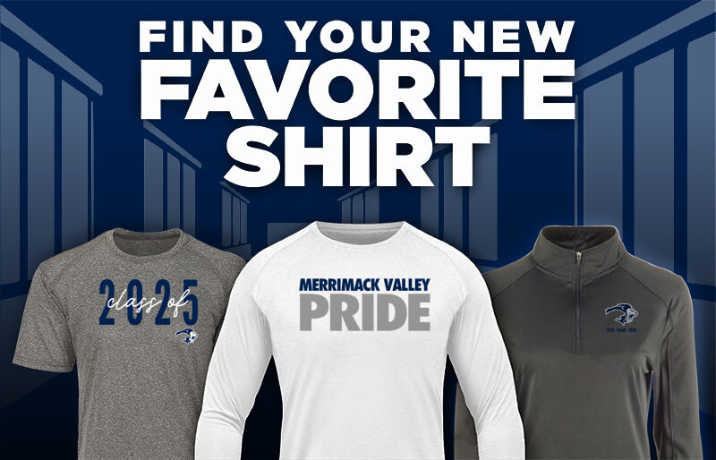 MERRIMACK VALLEY HIGH SCHOOL PRIDE Find Your Favorite Shirt - Dual Banner