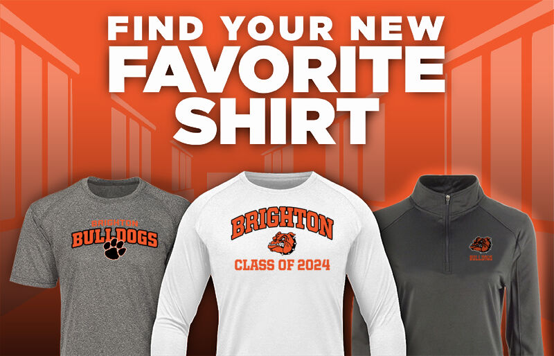 BRIGHTON HIGH SCHOOL BULLDOGS Find Your Favorite Shirt - Dual Banner