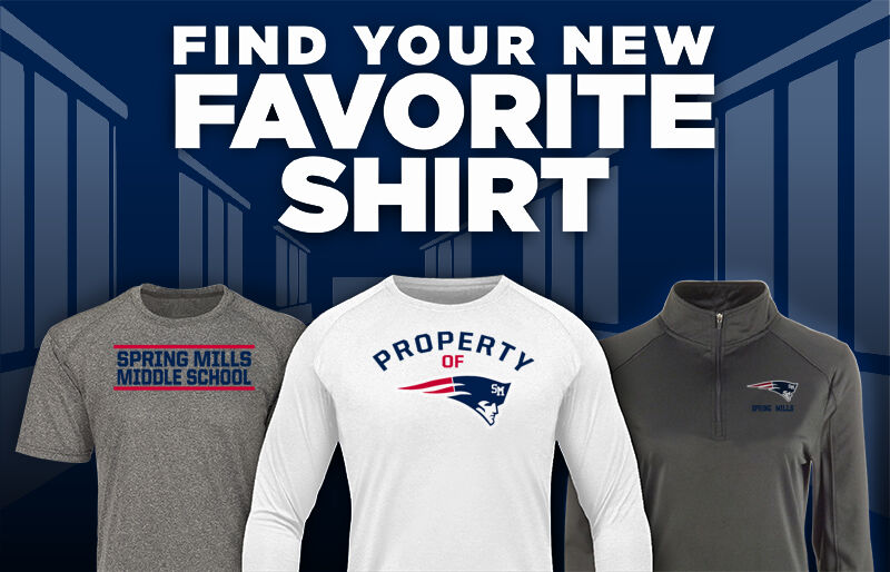 Spring Mills Patriots Find Your Favorite Shirt - Dual Banner