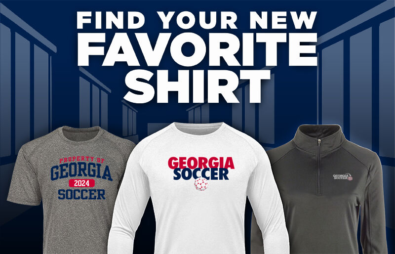 The Official Online Store of Georgia Soccer Find Your Favorite Shirt - Dual Banner