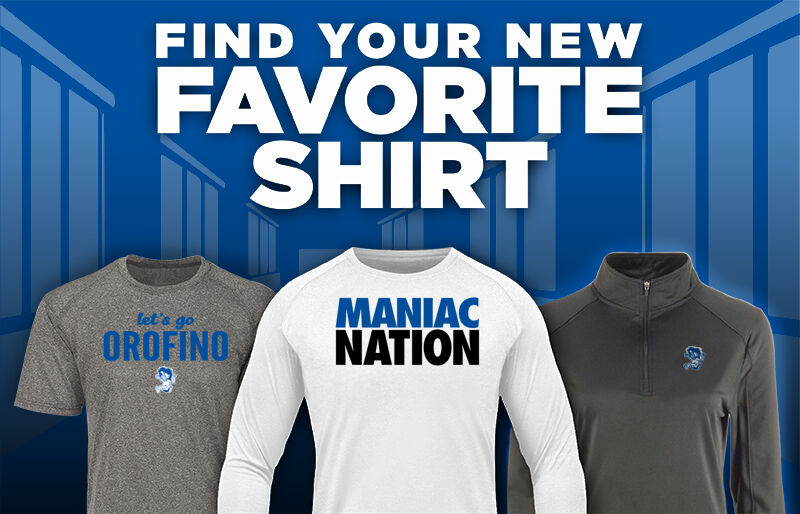 OROFINO HIGH SCHOOL MANIACS Find Your Favorite Shirt - Dual Banner