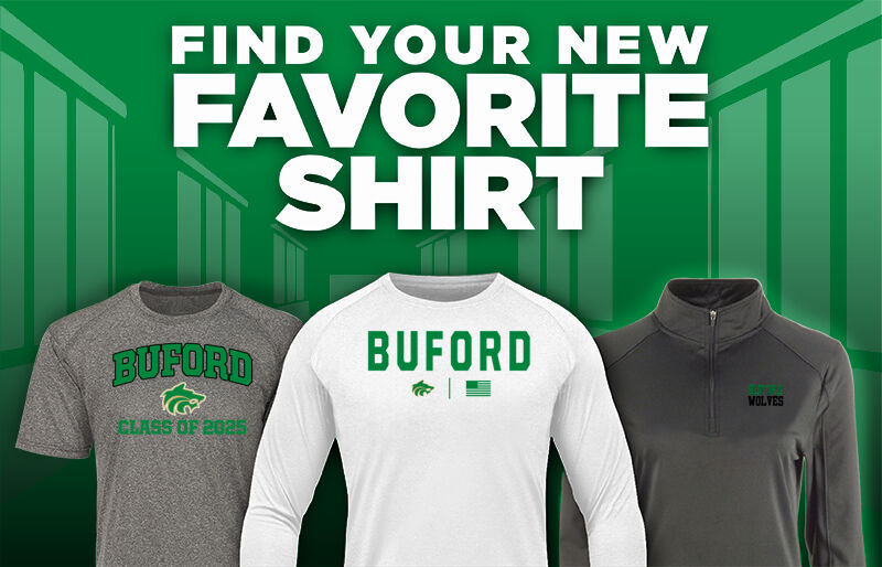 BUFORD HIGH SCHOOL WOLVES Find Your Favorite Shirt - Dual Banner