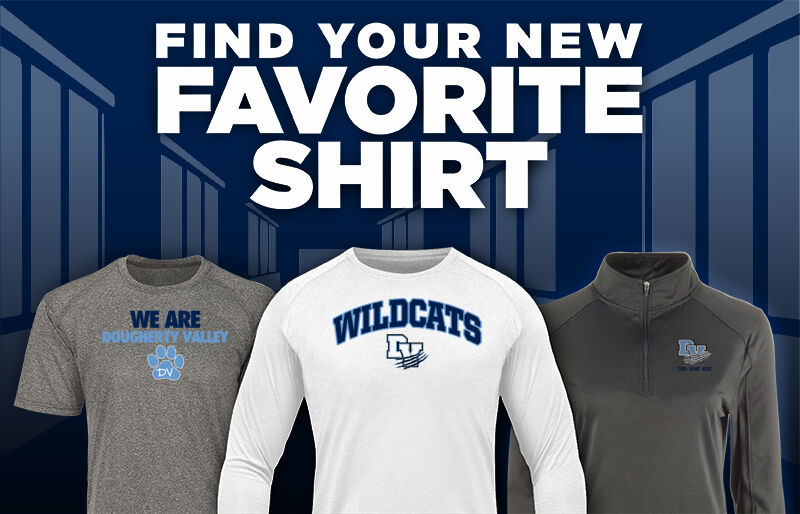 Dougherty Valley Wildcats Find Your Favorite Shirt - Dual Banner