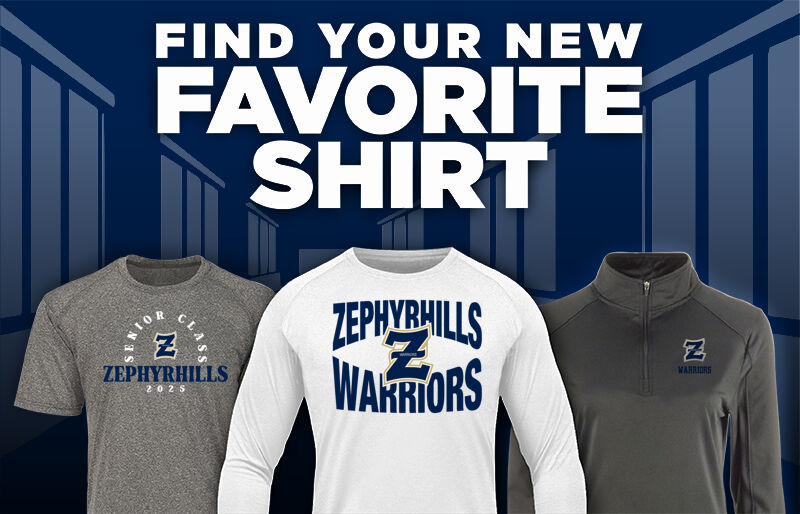 ZEPHYRHILLS CHRISTIAN ACADEMY WARRIORS Find Your Favorite Shirt - Dual Banner