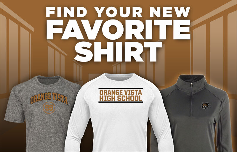 ORANGE VISTA HIGH SCHOOL COYOTES Find Your Favorite Shirt - Dual Banner