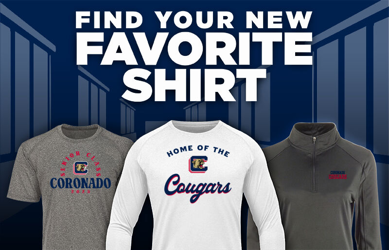 CORONADO HIGH SCHOOL COUGARS Find Your Favorite Shirt - Dual Banner