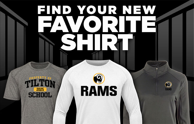 TILTON RAMS official sideline store Find Your Favorite Shirt - Dual Banner