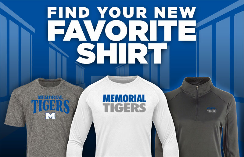 Memorial Tigers Find Your Favorite Shirt - Dual Banner