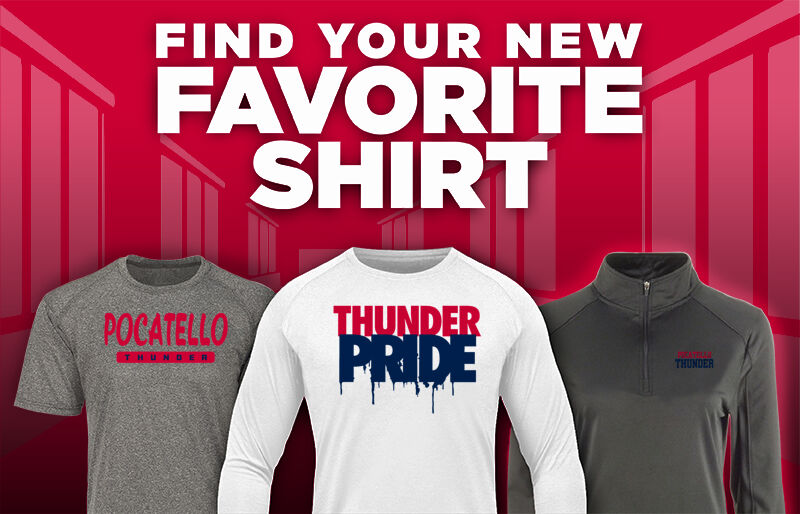 POCATELLO HIGH SCHOOL Thunder Find Your Favorite Shirt - Dual Banner