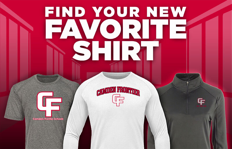 CAMDEN FRONTIER HS Official Online Store Find Your Favorite Shirt - Dual Banner