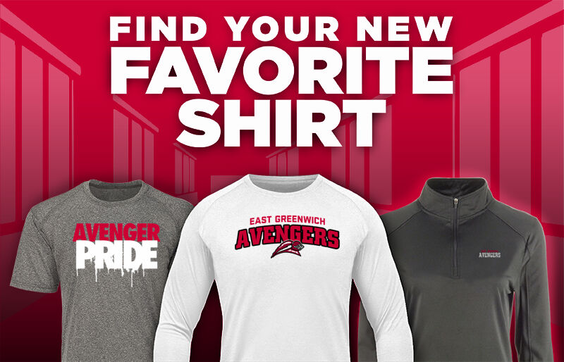 EAST GREENWICH HIGH SCHOOL AVENGERS Find Your Favorite Shirt - Dual Banner
