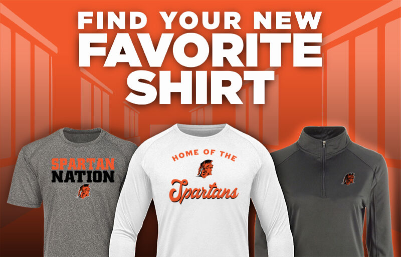 PRIEST RIVER HIGH SCHOOL SPARTANS Find Your Favorite Shirt - Dual Banner