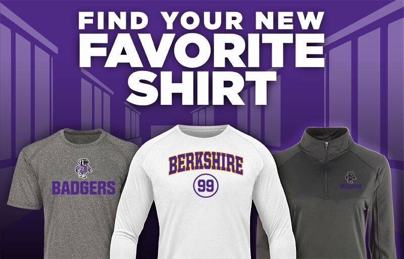 BERKSHIRE HIGH SCHOOL BADGERS Find Your Favorite Shirt - Dual Banner