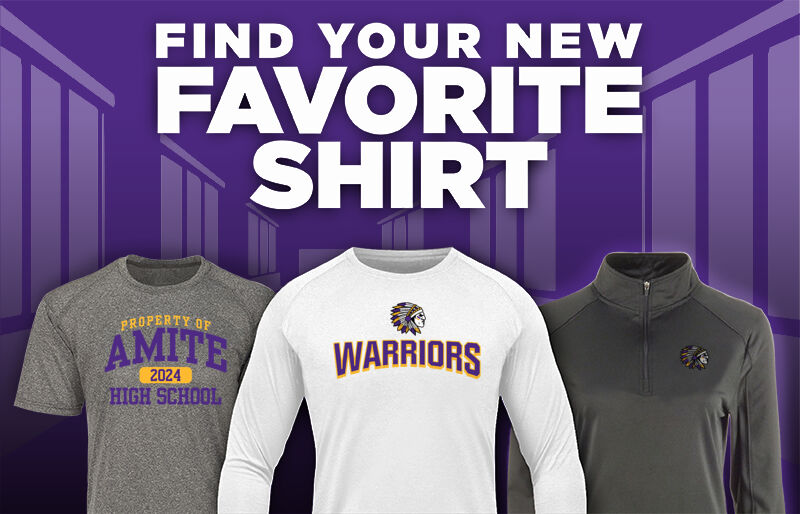 AMITE HIGH SCHOOL WARRIORS Find Your Favorite Shirt - Dual Banner