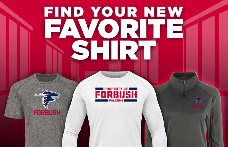 FORBUSH HIGH SCHOOL FALCONS Find Your Favorite Shirt - Dual Banner