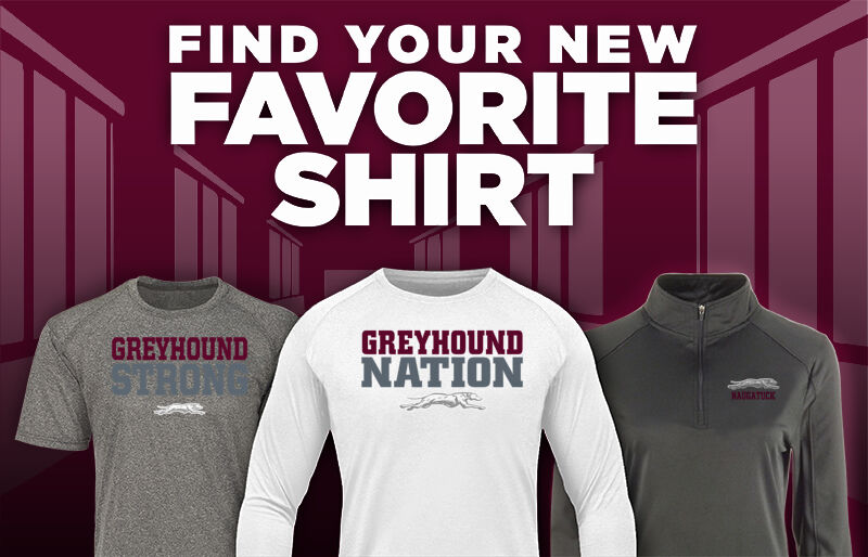 NAUGATUCK HIGH SCHOOL GREYHOUNDS Find Your Favorite Shirt - Dual Banner