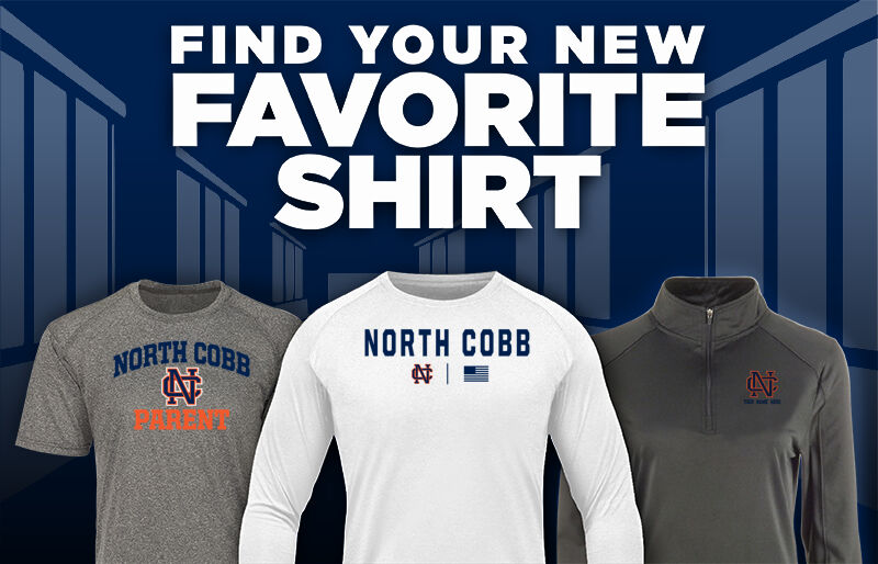 North Cobb Warriors Find Your Favorite Shirt - Dual Banner