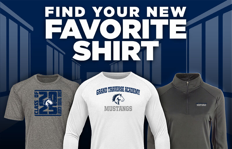 Grand Traverse Academy Mustangs Find Your Favorite Shirt - Dual Banner