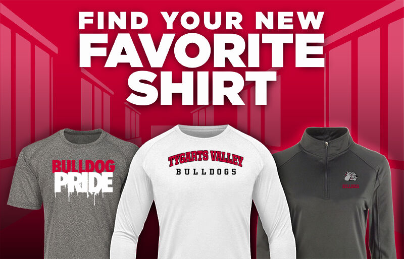 TYGARTS VALLEY HIGH SCHOOL BULLDOGS Find Your Favorite Shirt - Dual Banner