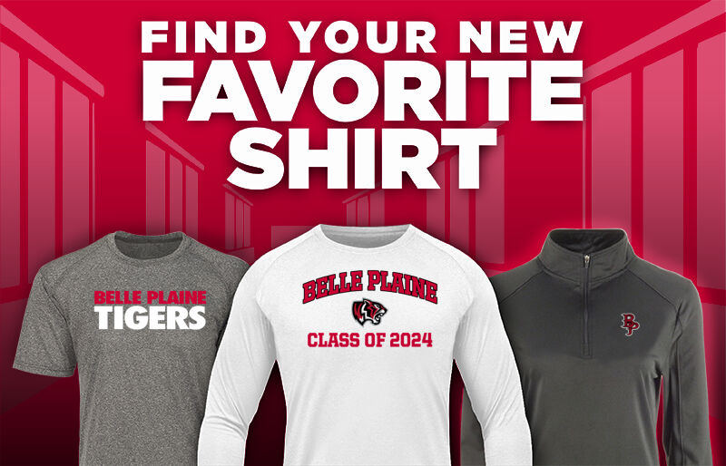 Belle Plaine Tigers Find Your Favorite Shirt - Dual Banner