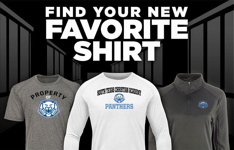 SOUTH TEXAS CHRISTIAN ACADEMY PANTHERS Find Your Favorite Shirt - Dual Banner