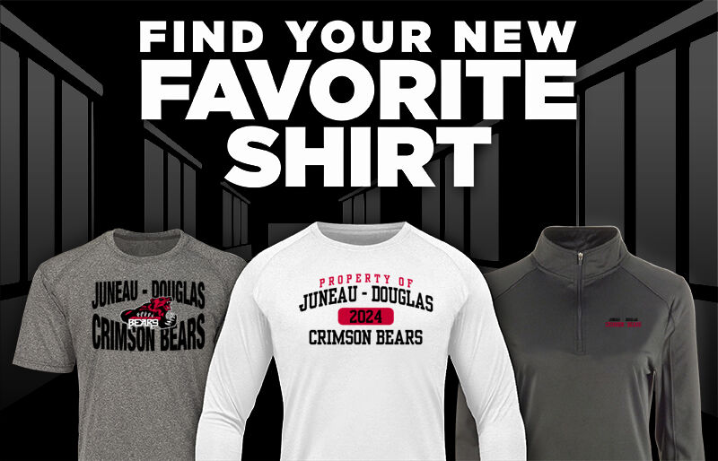 JUNEAU-DOUGLAS HIGH SCHOOL CRIMSON BEARS Find Your Favorite Shirt - Dual Banner