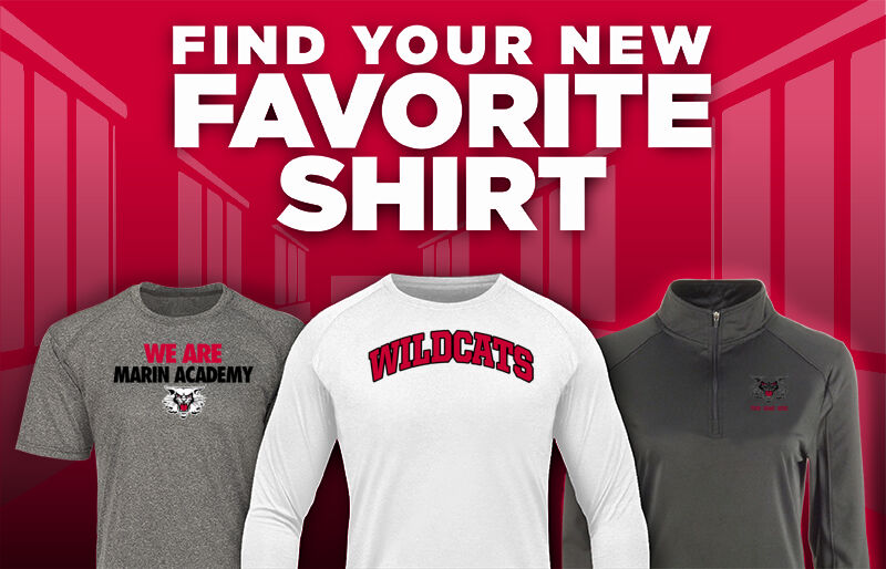 Marin Academy Wildcats Find Your Favorite Shirt - Dual Banner
