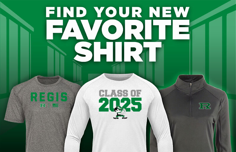 REGIS RAMBLERS Find Your Favorite Shirt - Dual Banner