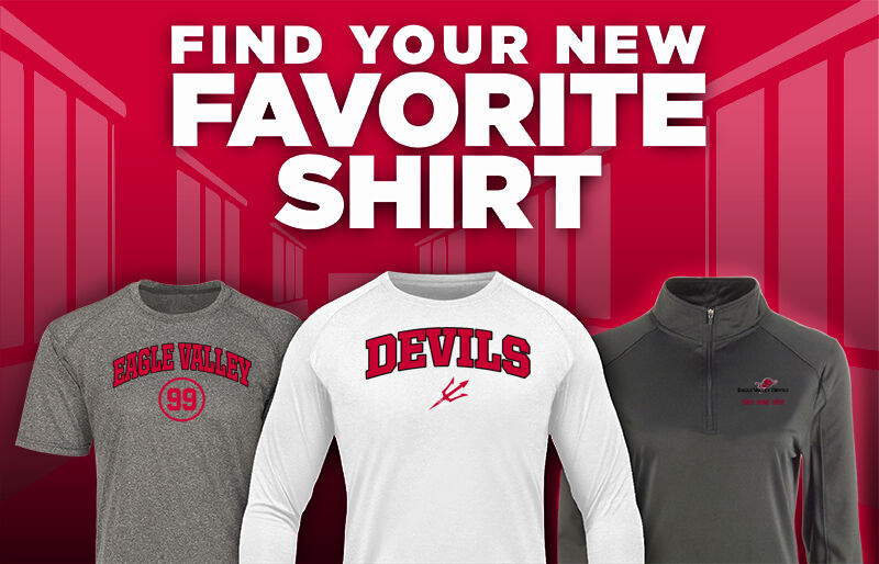 EAGLE VALLEY HIGH SCHOOL DEVILS Find Your Favorite Shirt - Dual Banner