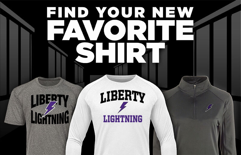 LIBERTY HIGH SCHOOL LIGHTNING Find Your Favorite Shirt - Dual Banner