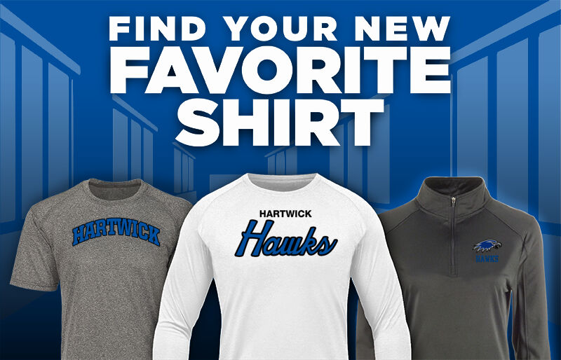 Hartwick Hawks Find Your Favorite Shirt - Dual Banner