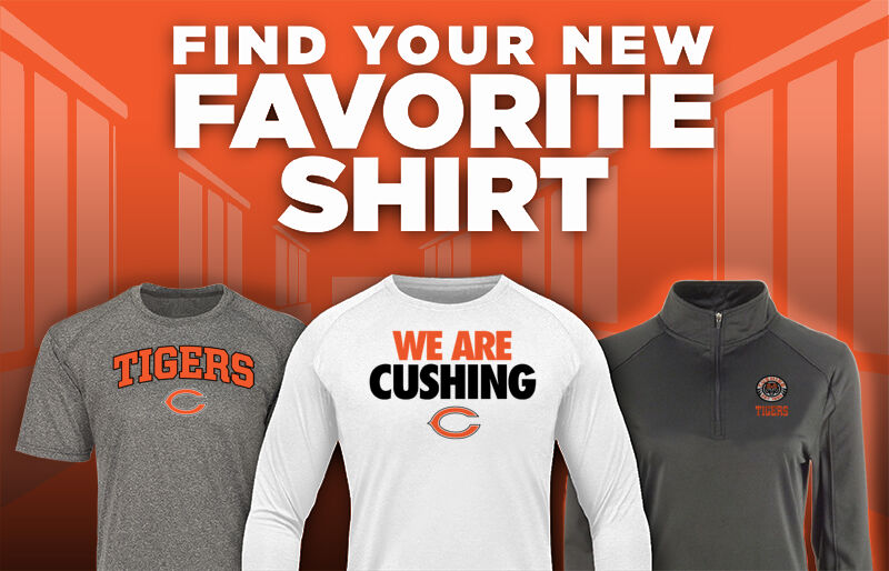 CUSHING HIGH SCHOOL TIGERS Find Your Favorite Shirt - Dual Banner