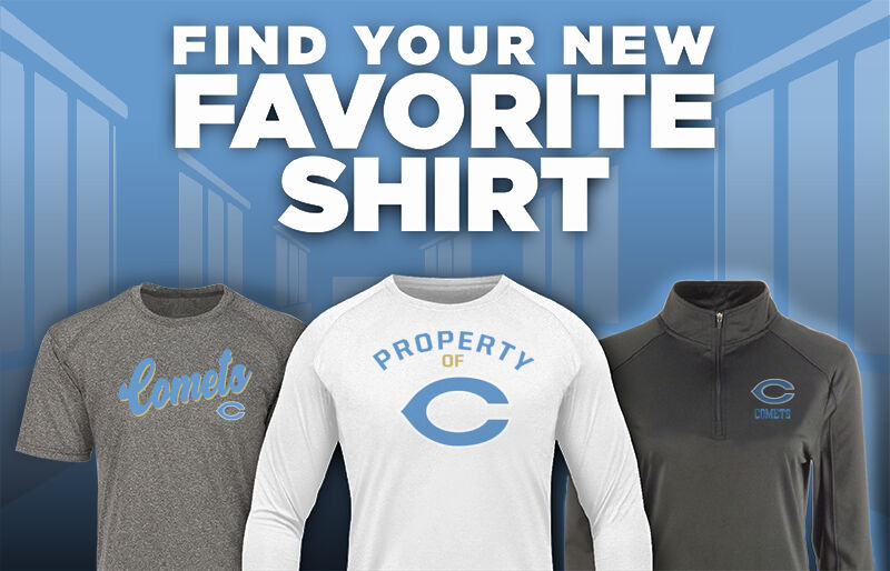 CHANUTE HIGH SCHOOL COMETS Find Your Favorite Shirt - Dual Banner